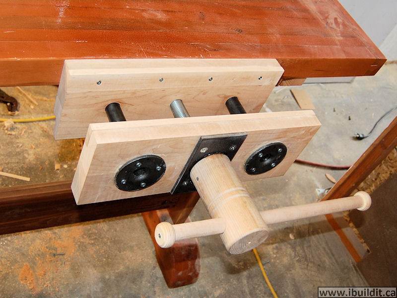 Making a on sale wood vise